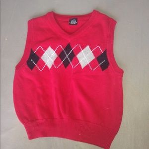 Boys Size 6 Sweater vest sleeveless